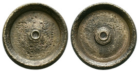 Byzantine Commercial Weights , Ae Reference: Condition: Very Fine

Weight: 8.47 gr. Diameter: 21.2 mm