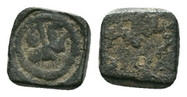 Byzantine Commercial Weights , Ae Reference: Condition: Very Fine

Weight: 1.35 gr. Diameter: 8.0 mm