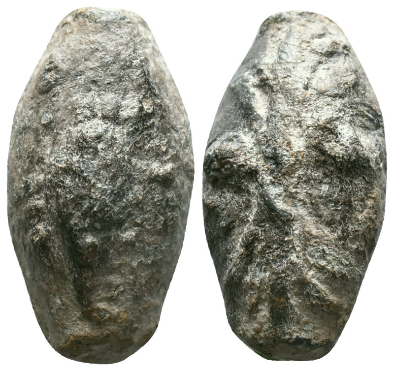 ANCIENT GREEK SLING BULLET.(4th–3rd centuries BC).Pb. Reference: Condition: Very...