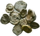 Lot of 10 Byzantine Lead Seals (SOLD AS SEEN,NO RETURN.)
Reference: Condition: Very Fine

Weight: gr. Diameter: mm