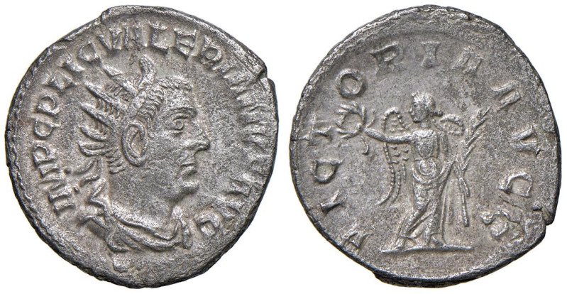 § Valeriano I (253-260) Antoniniano - C. 230; RIC 125 AG (g 3,98) Ex asta InAsta...