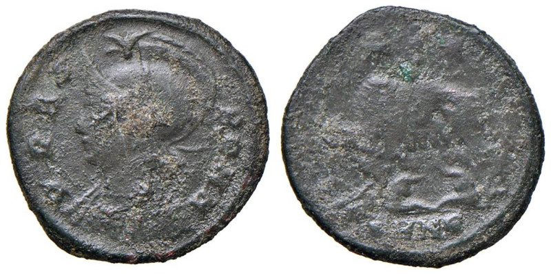 § Costantino I (306-337) Follis - AE (g 2,52) Ex asta InAsta 106 n. 3858. Per i ...