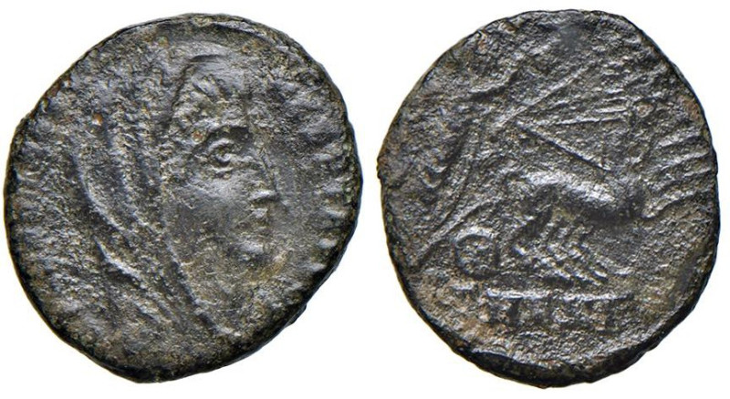 § Costantino I (306-337) Follis - AE (g 1,64) Ex asta InAsta 106 n. 3858. Per i ...