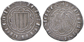 MESSINA Giacomo (1285-1296) Pirreale - Biaggi 1308 AG (g 3,19) NC