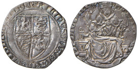 MILANO Filippo Maria Visconti (1412-1447) Grosso da 2 soldi - MIR 152/3 AG (g 1,90) Leggermente tosato.