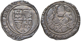 MILANO Bianca Maria Visconti e Galeazzo Maria Sforza (1466-1468) Grosso - MIR 194 AG (g 1,70) RR