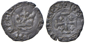 NAPOLI Carlo III di Durazzo (1382-1386) Denaro - MIR 39 MI (g 0,74) R