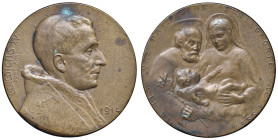 Benedetto XV (1914-1922) Medaglia 1914 - Opus: R. Marshall AE (g 18,72 - Ø 35 mm)