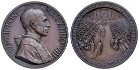 Pio XII (1939-1958) Medaglia An. VIII Creazione cardinali - Opus: Mistruzzi AE (g 32,75 - Ø 44 mm)