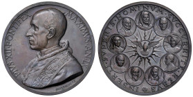 Pio XII (1939-1958) Medaglia An. IX - Opus: Mistruzzi AE (g 36,82 - Ø 44 mm)