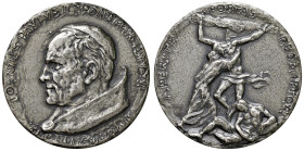 Giovanni Paolo II (1978-2005) Medaglia 1983 An. VI - Opus: Marcellus Tommasi AG (g 40,10 - Ø 44 mm) Seriale n° 537/900, scritta punzonata al bordo "E ...