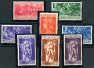 AREA ITALIANA - ITALIA REGNO - 1930 Ferrucci (276/80 + P.A. 20/22)