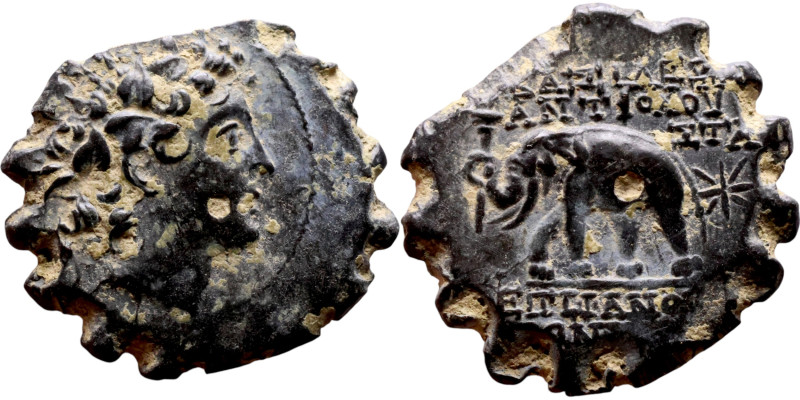 Antiochos VI Dionysos (Seleukid King: 144-142 BC). AE bronze. Obv.: radiate and ...