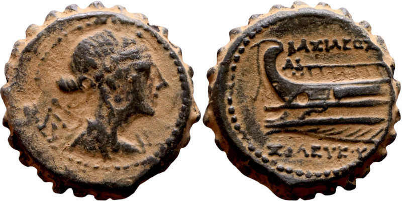 Seleukos II Kalinikos (Seleukid King: 246 - 226 BC) AE bronze. Obv: Laureate hea...