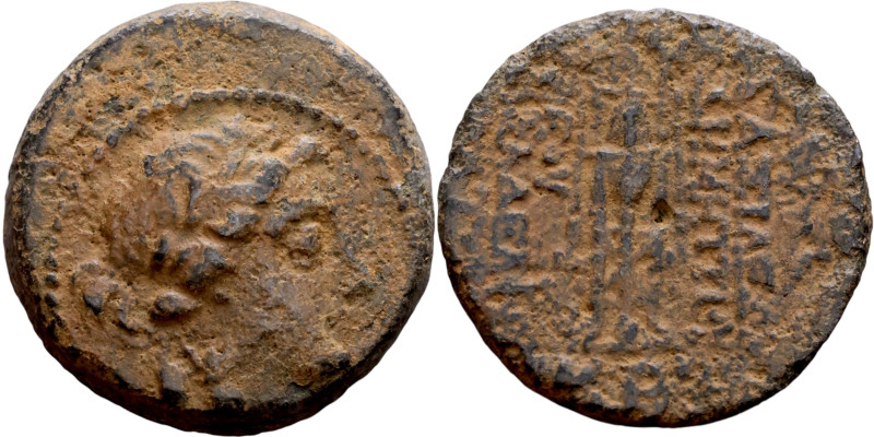Seleukos II Kalinikos (Seleukid King: 246 - 226 BC) AE bronze. Obv: Laureate hea...