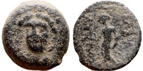 Hellenistic period coin (4-1 century BC) AE Bronze