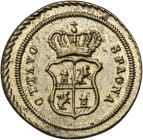 Italia. Ponderal de 1 escudo. (Dieudonné 151). Unifaz. Latón. 3,37 g. EBC.