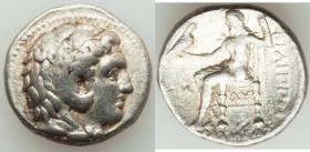 MACEDONIAN KINGDOM. Philip III Arrhidaeus (323-317 BC). AR tetradrachm (26mm, 17.12 gm, 11h). Fine. 'Babylon', ca. 323-317 BC. Head of Heracles right,...