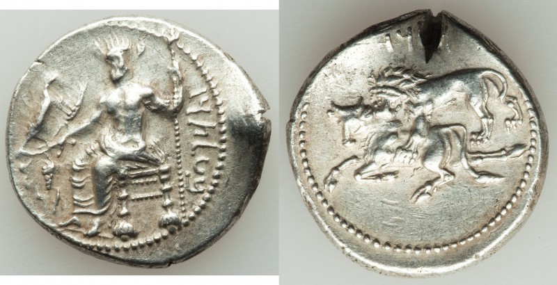 CILICIA. Tarsus. Mazaeus, as Satrap (361-334 BC). AR stater (25mm, 10.82 gm, 9h)...