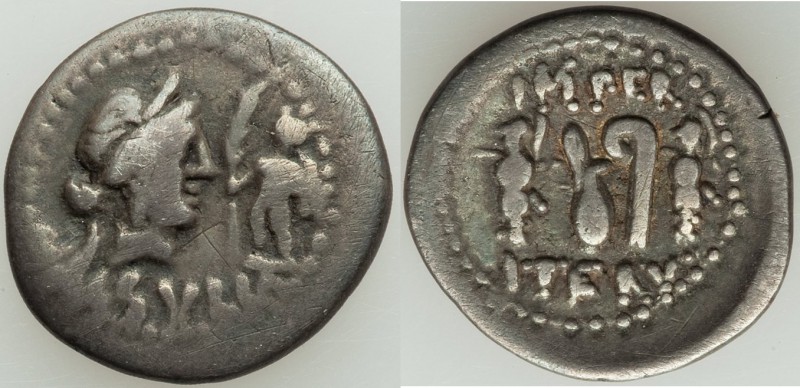 L. Cornelius Sulla Felix, as Imperator (84-83 BC). AR denarius (20mm, 3.66 gm, 1...