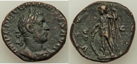 Gallienus, joint reign (AD 253-268). AE as (27mm, 13.46 gm, 1h). VF. Rome, AD 253-254. IMP C P LIC GALLIENVS AVG, laureate, cuirassed bust of Gallienu...