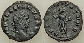 Gallienus, sole reign (AD 253-268). AE denarius (18mm, 2.03 gm, 10h). XF. Rome, 9th emission, AD 265-267. IMP GALLIENVS AVG, laureate head of Gallienu...