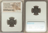 Constantine II, as Caesar (AD 337-340). AE3 of BI nummus (18mm, 2.52 gm, 5h). NGC Choice AU S 5/5 - 4/5. Rome, 2nd officina, AD 330. CONSTANTINVS IVN ...