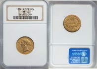 Victoria gold Sovereign 1864-SYDNEY XF40 NGC, Sydney mint, KM4.

HID09801242017