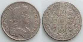 Charles II Crown 1677 Fine, KM435, S-3358. 38mm. 29.46gm. 

HID09801242017