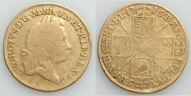 George I gold Guinea 1715 Fine, KM543, S-3630. 25mm. 7.98gm. 

HID09801242017