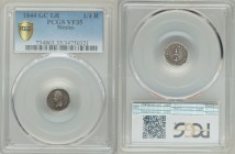 Republic 1/4 Real 1844 GC-LR VF35 PCGS, Guadalupe y Calvo mint, KM368.4. 

HID09801242017