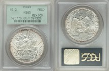 Estados Unidos "Caballito" Peso 1913 MS65 PCGS, Mexico City mint, KM453. 

HID09801242017
