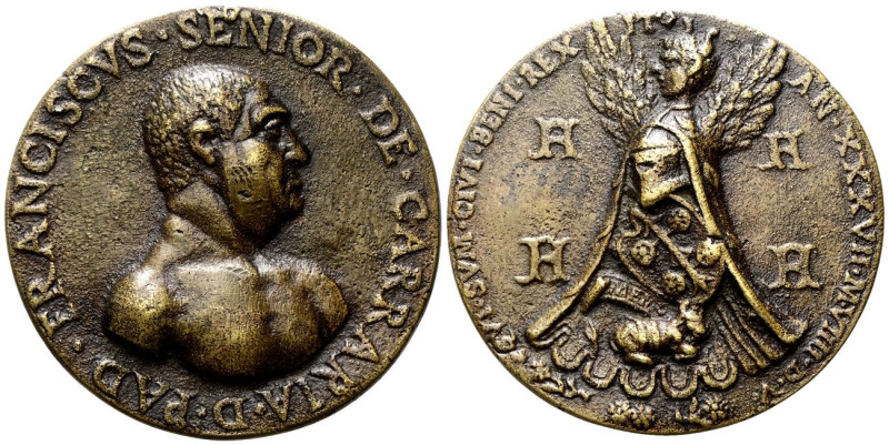 PADOVA
Francesco I da Carrara, il Vecchio, 1350-1388.
Medaglia opus incerto se...