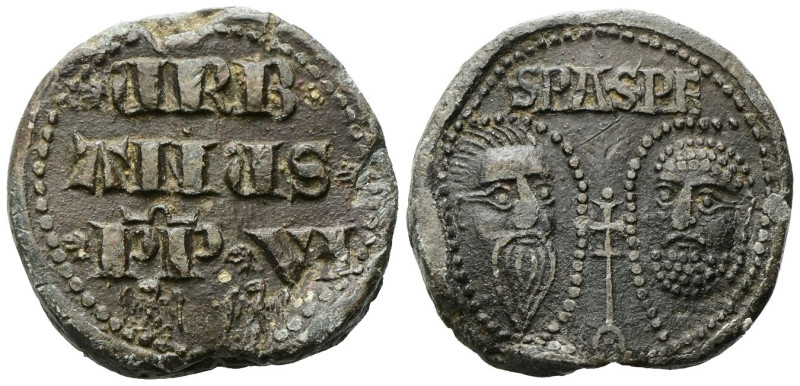 ROMA
Urbano VI (Bartolomeo Prigano), 1378-1389.
Bolla.
Pb
gr. 61,92 mm 39
D...