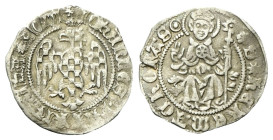 AQUILEIA
Giovanni, 1387-1394.
Denaro con aquila di Moravia.
Ag
gr. 0,73
Dr. +IOhES+PATRIARCA✶AQVI. Aquila tassellata e coronata.
Rv. ✶S✶hERMAChO...