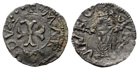 GUBBIO
Francesco Maria II della Rovere, 1574-1624
Quattrino.
Æ
gr. 0,62
Dr. +F+MARIA+DVX++. Croce ancorata.
Rv. S V - VGVBIO. Sant'Ubaldo fronta...