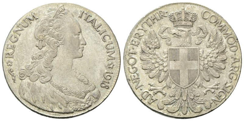 COLONIA ERITREA
Vittorio Emanuele III, 1900-1943.
Tallero 1918 Italicum Roma....