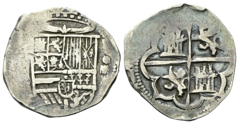 SPAGNA ?
 Filippo III o Filippo IV di Spagna, 1598-1665.
4 Reales.
Æ
gr. 13,...
