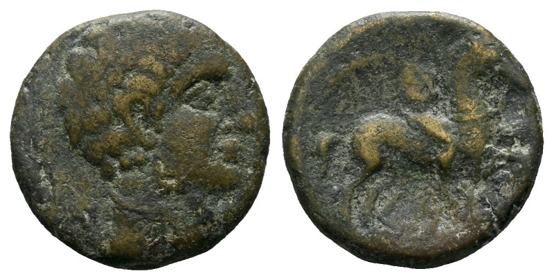 Hispania, Cesse As End of II century, Æ 24.00 mm., 8.40 g.

Good Fine