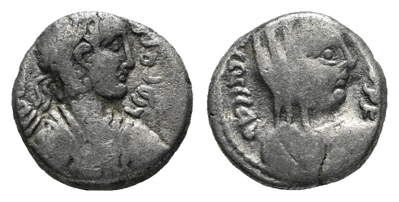 Kings of Nabathaea, Aretas IV, with Huldu, 9 BC - AD 40 Petra Drachm circa 9 BC ...
