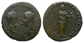 Moesia, Marcianopolis Macrinus with Diadumenian caesar, 217-218 Bronze circa 217-218 (Starting Bid £ 1)