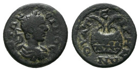 Lydia, Thyatira Elagabalus, 218-222 Bronze circa 217-218 (Starting Bid £ 1)