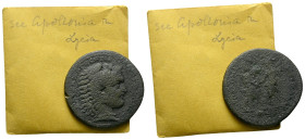 Lycia, Apollonia-Mordiaeum Pseudo-autonomous issues Bronze circa 193-211 - From the E.E. Clain-Stefanelli collection. Sold with original collector's t...