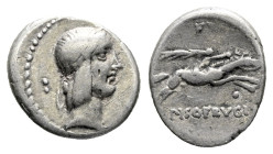 C. Piso L.f. Frugi Denarius circa 61 - Ex Naville Numismatics sale 39, 501 (part of) (Starting Bid £ 1)