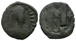Justin I, 518-527 Follis Constantinople circa 518-527 (Starting Bid £ 1)