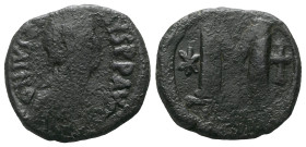Justin I, 518-527 Follis Constantinople circa 518-527 (Starting Bid £ 1)