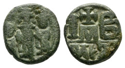 Heraclius, with Heraclius Constantine and Heraclonas, 610-641 Follis Alexandria circa 61-641 (Starting Bid £ 1)