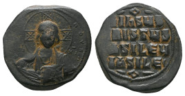 Anonymous (time of Basil II and Constantine VIII, 976-1028) Follis Constantinople circa 976-1028 (Starting Bid £ 1)