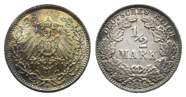 Germany 1/2 Mark 1916 (Starting Bid £ 1)