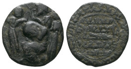 Islamic Dynasties Artuqids of Mardin. Husam al-Din Yuluq Arslan, 1184-1201 Dirham 1184-1201 - Ex Naville Numismatics sale 33, 554. From the E.E. Clain...